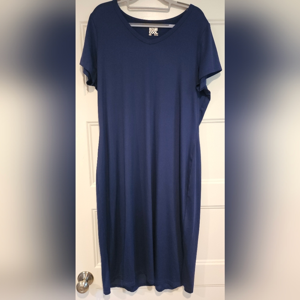32 Degrees Cool Blue Dress XL